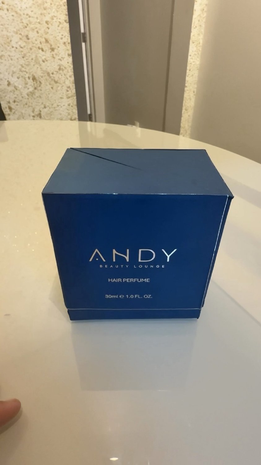 Embalagem de produto Andy Beauty Lounge